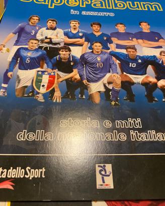 Superalbum in azzurro la gazzetta storia naz itali