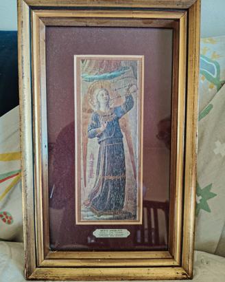 Beato Angelico riproduzione a trochio su legno