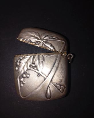 porta fiammiferi vintage 