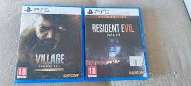 Resident Evil Village  Gold Edition + RE7 PS5 ITA