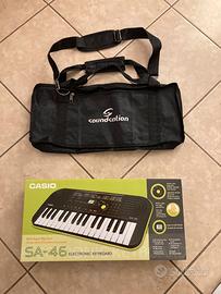 Pianola Casio SA 46 uso scuola