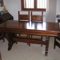 Tavolo fratino in noce nazionale