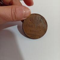 moneta 10 tornesi 1825