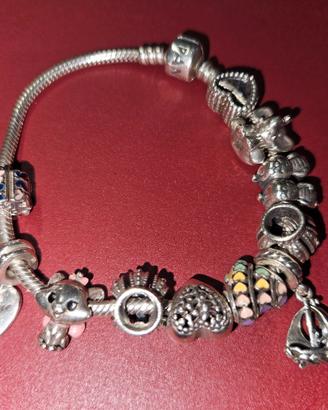 Bracciale Pandora Completo Originale Argento 925 c