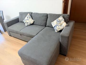 Divano letto liberty