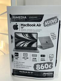 MacBook air 13 M2 8/256GB nuovo promo