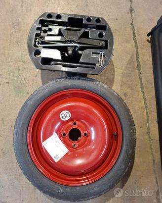 kit ruota scorta renault captur