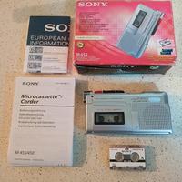 Registratore micro cassette Sony M-455