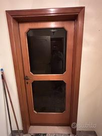 Porta da interno a vetri