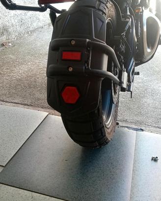 parafango posteriore usato moto morini x cape 650