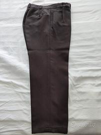 abito uomo grigio/verde scuro lana e viscosa 