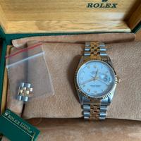 Rolex Datejust ref. 16233 full set - Acciaio e oro