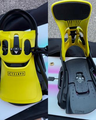 Attacchi Step On Burton Cartel X EST, taglia M