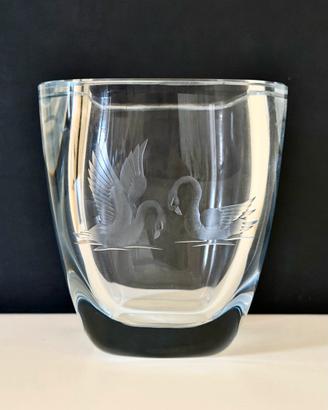 Vaso in cristallo Orrefors