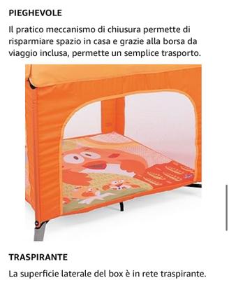 Box quadrato Chicco Open Box Fancy Chicken con sca