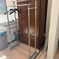 Attaccapanni stand alone cabina armadio