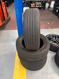 4 Gomme Estive usate 225 60 18 Continental dot 202