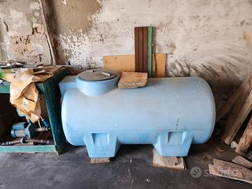 cisterna da irrigazione