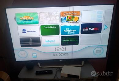 Nintendo WII RVL-001 D-63760 + 2GB SD + ACCESSORI