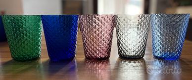 17 bicchieri acqua ZAFFERANO mod Isolano