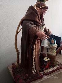 Personaggio san francesco fatto a mano Napoli