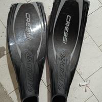 Pinne cressi reaction pro nere e grigie 