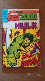 Raccolta Eroi 2000 Hulk 4 Corno 1978 Vintage