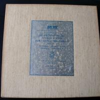 BACH VIOLIN SONATAS SCHNEIDERHAN RICHTER  ARCHIV