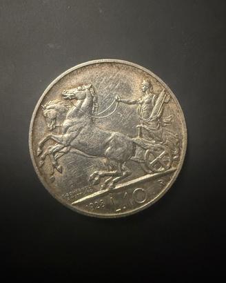 Moneta 10Lire 1928 “Biga” - Vittorio Emamuele III