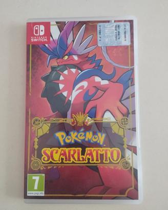 Pokemon Scarlatto Nintendo switch 
