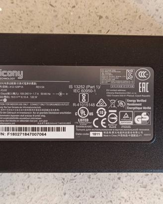 Alimentatore Chicony 19.5V 6.15A 120W 7.4mm x 5.0