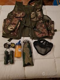 Gilet per Softair + accessori 