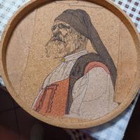 Vassoio sardo in sughero