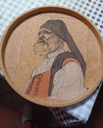 Vassoio sardo in sughero