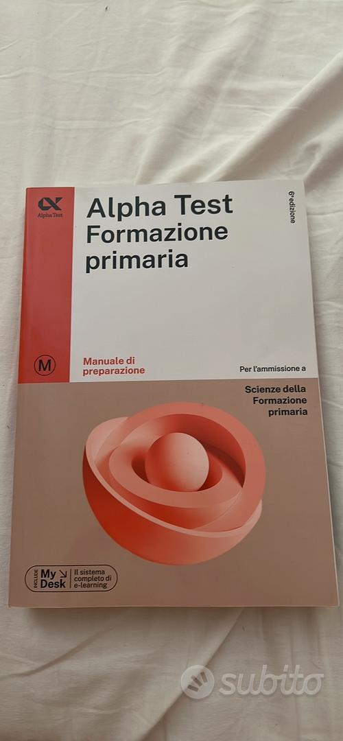 Kit Alpha test Scienze Della Formazione Primaria - Libri e Riviste In  vendita a Palermo