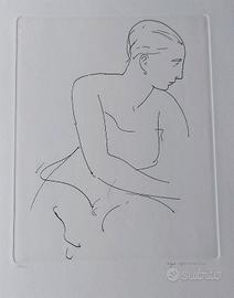Ugo Capocchini - acquaforte su rame - 1964 - 39/10