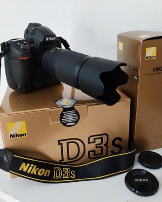 combo Nikon D3S + Nikkor 70-300mm f/4.5-5.6G VR