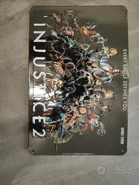poster laminato Injustice 2 PlayStation DC comics