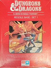 D&D Dungeons & Dragons  Regole Base SET 1 Completo