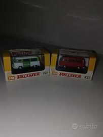 Lotto 2 Vollmer con scatola/supporto H0 1:87 VW