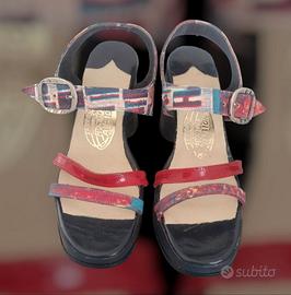 Sandali in pelle Brand Albion Firenze