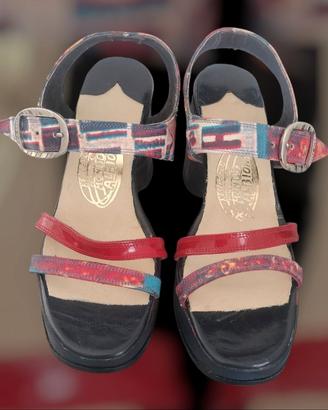 Sandali in pelle Brand Albion Firenze