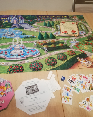 Gioco da tavolo / puzzle +libricino fiaba