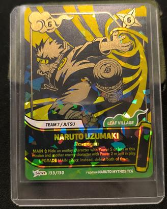 Naruto Mythos Naruto Uzumaki Secret Tcg 133/130