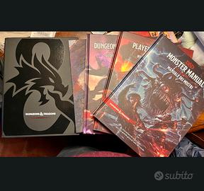 Dungeons & Dragons box manuali base italiano D&d