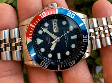 Seiko Scuba Diver SKX 033 J Pepsi Automatic Jubile