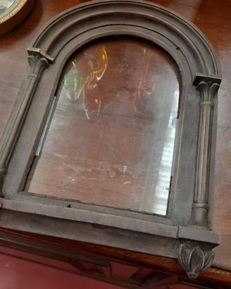 Cornice legno gotica con capitelli