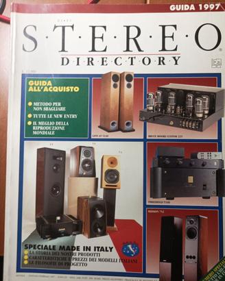 rivista HI-FI STEREO GUIDA 1997 DIRECTORY