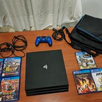 Ps4 Pro 1TB + Borsa + Giochi