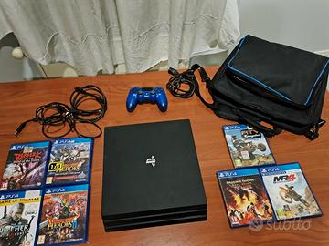 Ps4 Pro 1TB + Borsa + Giochi